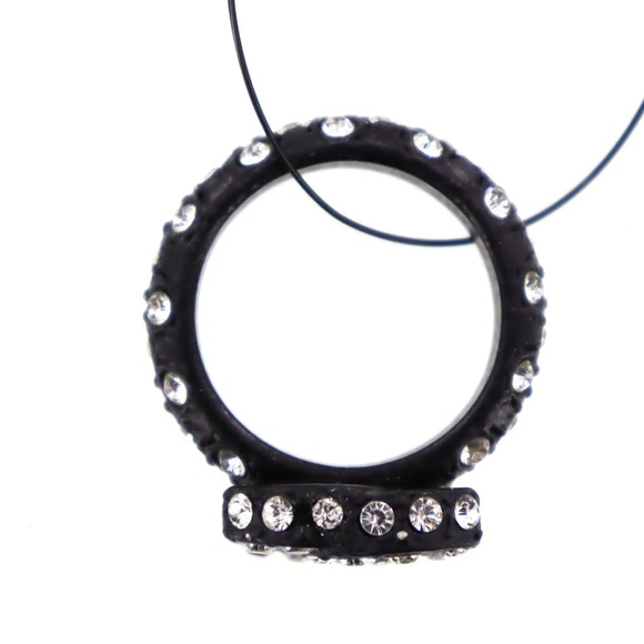 Chanel CC Rhinestone Ring - Picture 6 of 12